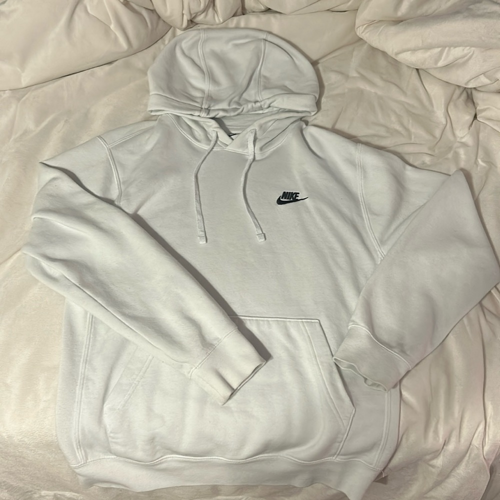 White Nike Hoodie